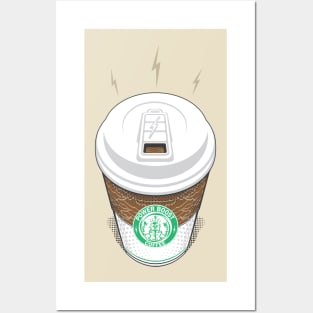 Power Boost Coffee Posters and Art